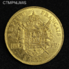 ,MONNAIE,100,FRANCS,OR,NAPOLEON,1857,TTB,