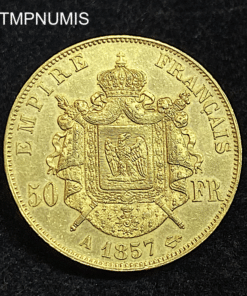 ,MONNAIE,50,FRANCS,OR,NAPOLEON,1857,