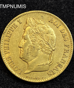 ,MONNAIE,40,FRANCS,OR,LOUIS,PHILIPPE,1834,A,