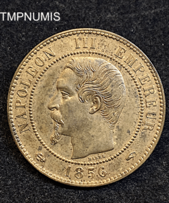 ,MONNAIE,10,CENTIMES,NAPOLEON,1856,SUP,