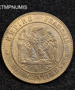 ,MONNAIE,10,CENTIMES,NAPOLEON,1856,SUP,