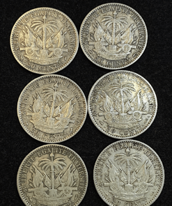 ,MONNAIE,HAITI,20,CENTIMES,ARGENT,1890,1894,